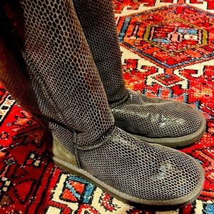 Leather Ugg Boots, size 6